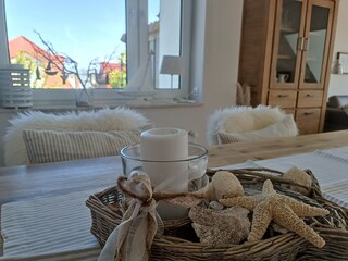 Die sonnige Essecke mit ausziehbarem Tisch