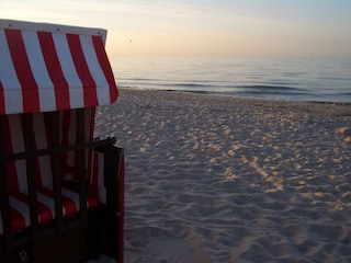 Abenddämmerung am Strand