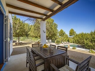 Vakantiehuisje Cala Tarida Buitenaudio-opname 3