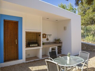 Vakantiehuisje Cala Tarida Buitenaudio-opname 18