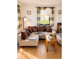 Sitzecke im Wohnzimmer