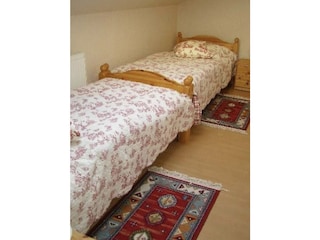 Schlafzimmer mit  2 Einzelbetten