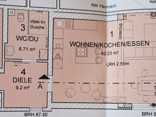 Grundriss Wohnung