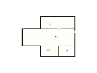 Vakantiehuis Ry Grondplan 2