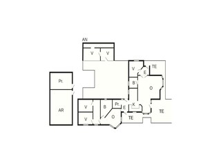 Holiday house Lynderup Floor Plan 15
