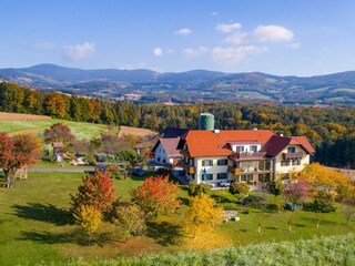 Postl´s Hirschbirnhof_Luftaufnahme_Oststeiermark
