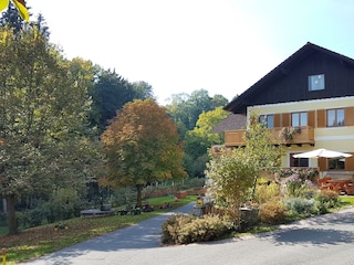 Haus im Herbst