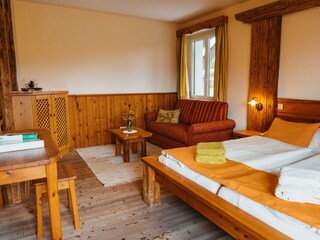 Schlafzimmer mit Couch