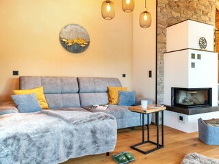 Chalet-Wasserblick Wohnbereich