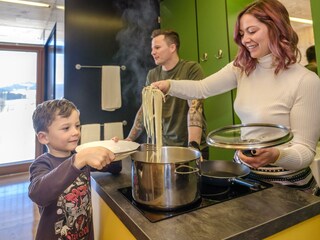 Teeküche Familienzimmer