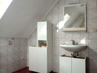 Appartement Forstwald - Badezimmer mit Dusche