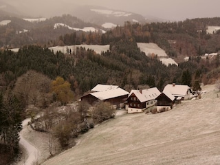 Erster Schnee im November 2023