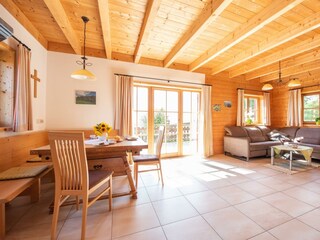 Wohnzimmer im Ferienhaus