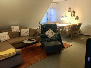 Holiday apartment Zinnowitz Living Room 6
