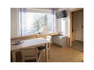 Esszimmer im Panoramahäuschen