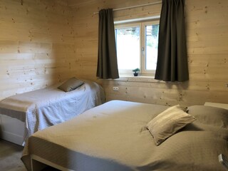 Waldblick Doppelzimmer mit Zustellbett