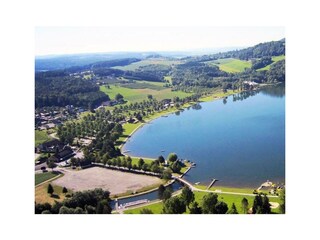 Stubenbergsee Luftaufnahme