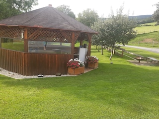 Pavillon für gemütliche Stunden