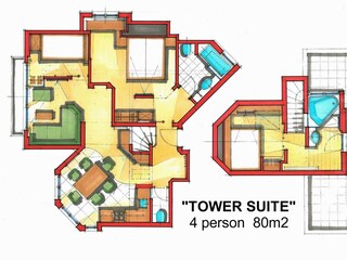tower suite skizze