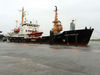 Sturm am Hafen auf Ney