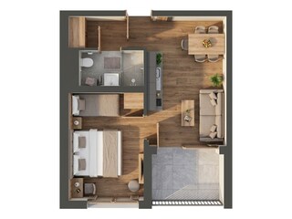 Ferienwohnung Typ 1     2-4 Pers