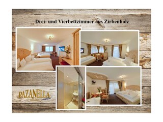 Drei- und Vierbettzimmer