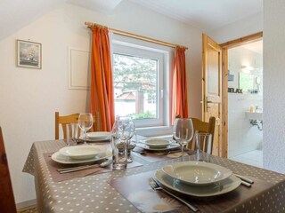 Separater Essbereich - Haus Sturmmoewe, Wohnung 5, 2-Zimmer-Ferienwohnung, Badallee 27-27a, St. P...