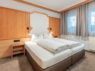 Doppelzimmer Ferienwohnung TOP 3 ohne Balkon
