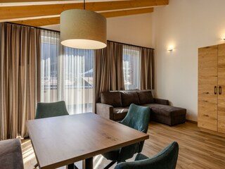 Sitzecke Ferienwohnung TOP 4 im Dachgeschoss