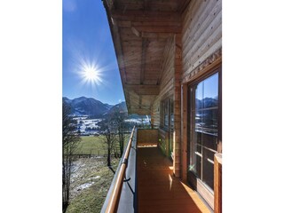 Balkon Ferienwohnung David