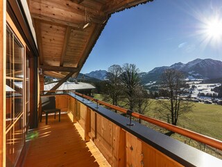 Balkon Ferienwohnung Valentina