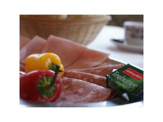 Reichhaltiges Frühstücksbuffet