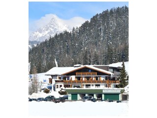 Haus im Winter