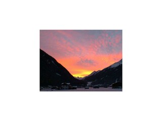 Sonnenuntergang im Stubaital