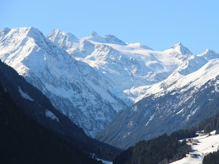 Blickt RIchtung Gletscher