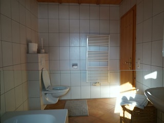 Badezimmer #1 Appartment Zuckerhut (mit Badewanne)