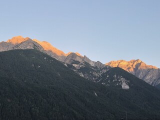 Abendstimmung am Balkon