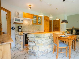 Essbereich und Küche