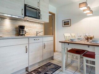 Essbereich und Küche