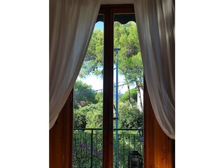 Zugang zum Balcon und Blick