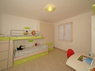 Schlafzimmer mit Etagenbett