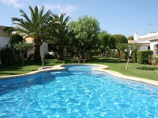 Gemeinschaftspool im Gemeinschaftsgarten