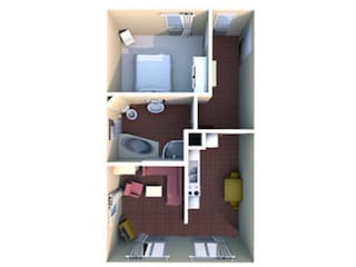 Grundriss Appartement 2