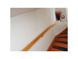 Treppe zum Dachgeschoss