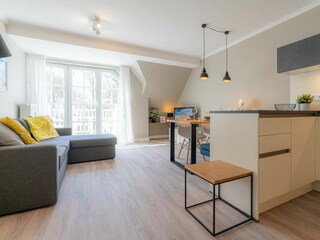 Wohnzimmer und Küche