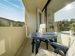Sonniger Balkon