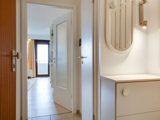 Flur im Eingang, Ferienwohnung "178", St Peter Ording Bad, Haus Atlantic,  Alter Badweg 11-15