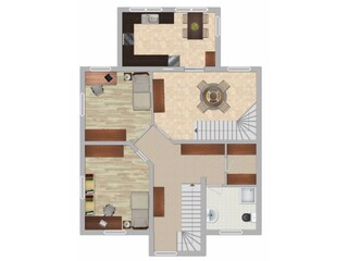 Grundriss Ferienwohnung Am Moselhang 17a OG