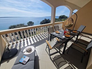 Apartamento de vacaciones Mandre Grabación al aire libre 4