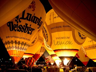 Hot air balloon festival in Warstein